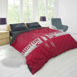 Houston Rockets Energetic NBA Basketball Team Duvet Cover 1