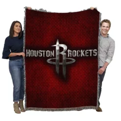 Houston Rockets NBL Basketball Club Woven Blanket