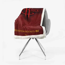 Houston Rockets Professional NBA Team Sherpa Fleece Blanket 2