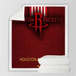 Houston Rockets Professional NBA Team Sherpa Fleece Blanket