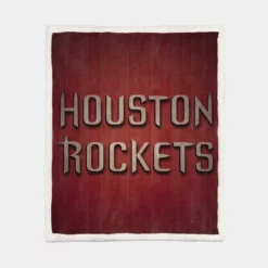 Houston Rockets Strong NBA Basketball Team Sherpa Fleece Blanket 1