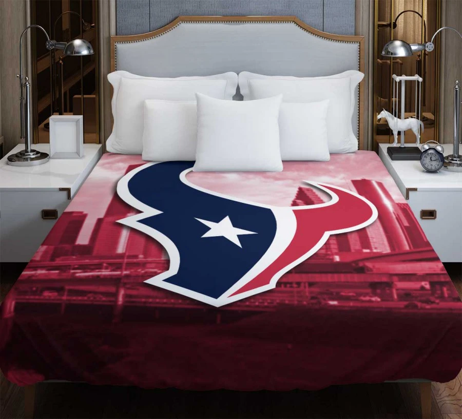 Houston Texans Popular NFL Football Team Duvet Cover