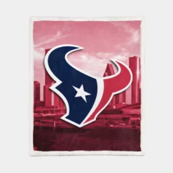 Houston Texans Popular NFL Football Team Sherpa Fleece Blanket 1