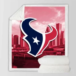 Houston Texans Popular NFL Football Team Sherpa Fleece Blanket