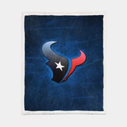 Houston Texans Professional American Football Team Sherpa Fleece Blanket 1