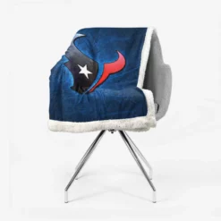 Houston Texans Professional American Football Team Sherpa Fleece Blanket 2