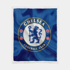 Iconic Football Team Chelsea Logo Sherpa Fleece Blanket 1