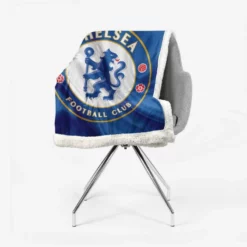 Iconic Football Team Chelsea Logo Sherpa Fleece Blanket 2