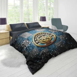 Incredible English Football Club Manchester City FC Duvet Cover 1