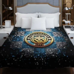 Incredible English Football Club Manchester City FC Duvet Cover