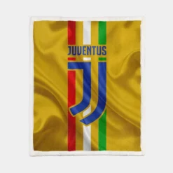 Incredible Italian Soccer Club Juventus Logo Sherpa Fleece Blanket 1