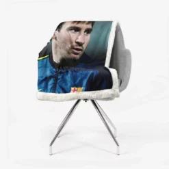 Incredible Soccer Player Lionel Messi Sherpa Fleece Blanket 2