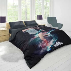 Incredible Tennis Player Simona Halep Duvet Cover 1