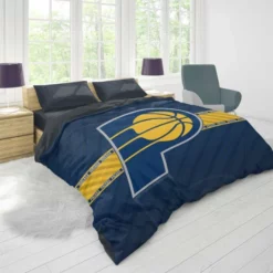 Indiana Pacers Excellent NBA Basketball Team Duvet Cover 1