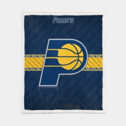 Indiana Pacers Excellent NBA Basketball Team Sherpa Fleece Blanket 1