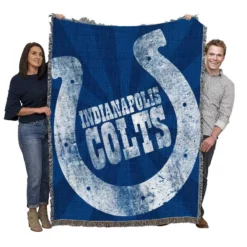 Indianapolis Colts Professional NFL Team Woven Blanket
