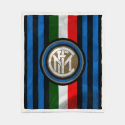 Inter Milan Champions League Club Sherpa Fleece Blanket 1