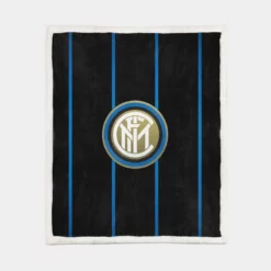 Inter Milan Classic Football Team Sherpa Fleece Blanket 1