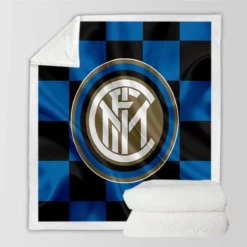 Inter Milan Copa America Club Sherpa Fleece Blanket