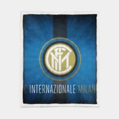 Inter Milan Energetic Football Club Sherpa Fleece Blanket 1