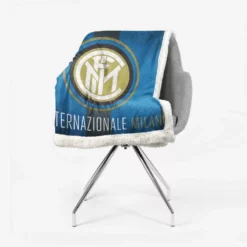 Inter Milan Energetic Football Club Sherpa Fleece Blanket 2