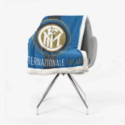 Inter Milan Excellent Football Club Sherpa Fleece Blanket 2
