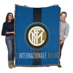 Inter Milan Excellent Football Club Woven Blanket