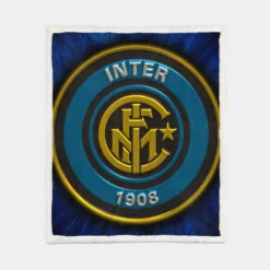 Inter Milan Exciting Football Club Sherpa Fleece Blanket 1