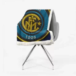 Inter Milan Exciting Football Club Sherpa Fleece Blanket 2