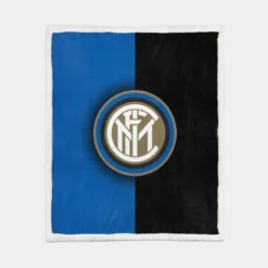 Inter Milan Italian Football Club Sherpa Fleece Blanket 1