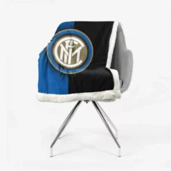 Inter Milan Italian Football Club Sherpa Fleece Blanket 2
