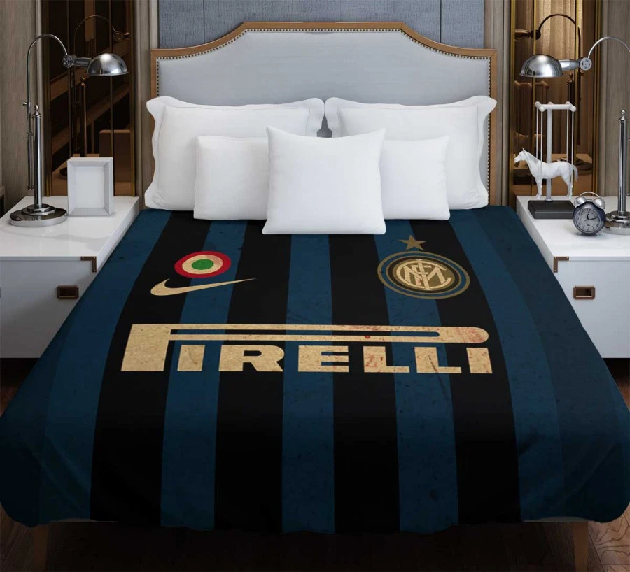 Inter Milan Italian Nike Football Club Logo Duvet Cover