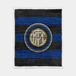 Inter Milan Professional Football Club Sherpa Fleece Blanket 1