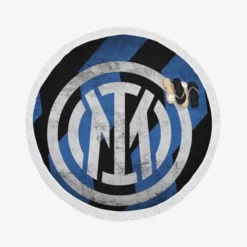 Inter Milan awarded Football Club Round Beach Towel
