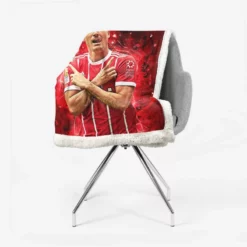 Intercontinental Cup Footballer Robert Lewandowski Sherpa Fleece Blanket 2