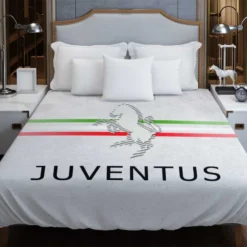 Italian Popular Soccer Club Juve Logo Duvet Cover