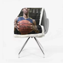 Ja Morant American Professional Basketball Player Sherpa Fleece Blanket 2