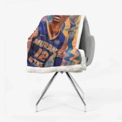 Ja Morant Energetic NBA Basketball Player Sherpa Fleece Blanket 2