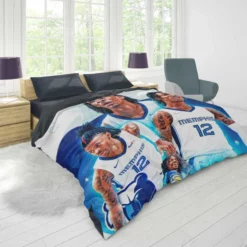 Ja Morant Exciting NBA Basketball Player Duvet Cover 1