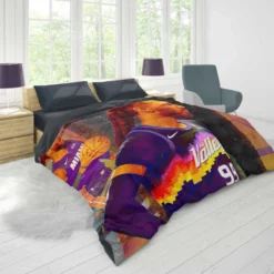 Jae Crowder Energetic NBA Basketball Player Duvet Cover 1