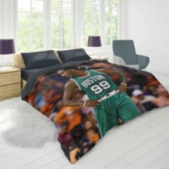 Jae Crowder Professional NBA Basketball Player Duvet Cover 1