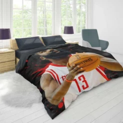 James Edward Harden Jr NBA Basketball Player Duvet Cover 1