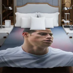 James Rodriguez Excellent Real Madrid Football Player Duvet Cover