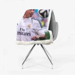 James Rodriguez Popular Real Madrid Football Player Sherpa Fleece Blanket 2