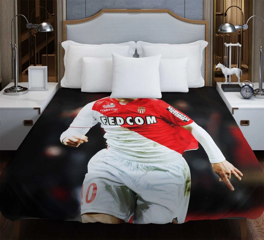 James Rodriguez Professional Football Soccer Player Duvet Cover