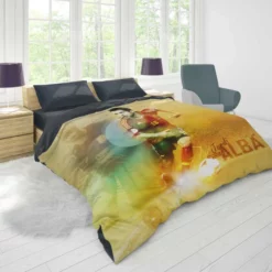 Jordi Alba Spanish Professional Football Club Duvet Cover 1