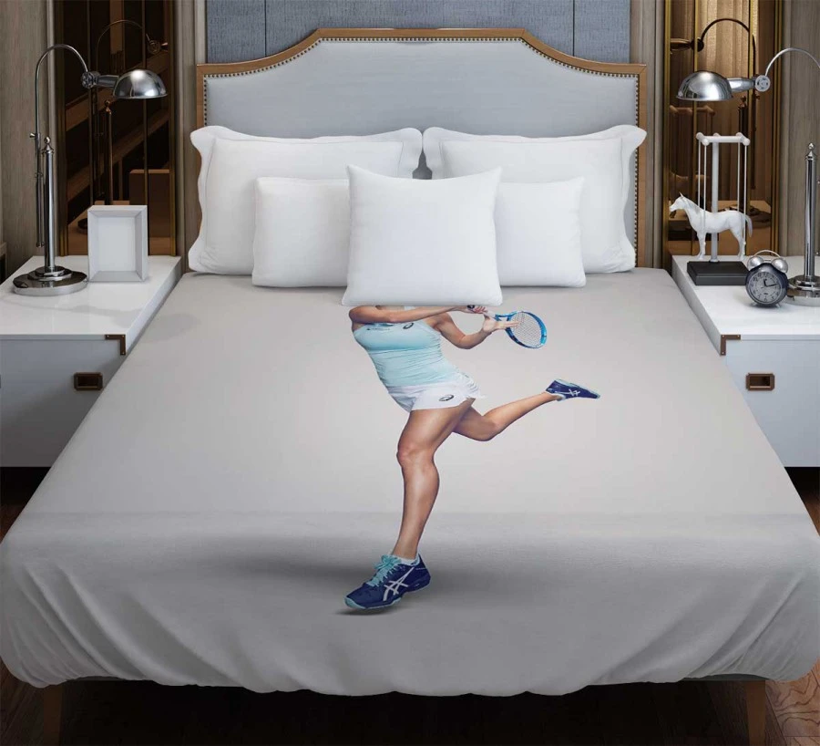 Julia GOrges German Professional Tennis Player Duvet Cover