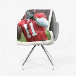 Julio Jones Classic NFL Football Player Sherpa Fleece Blanket 2