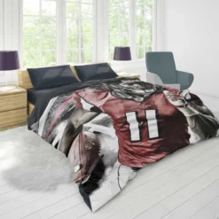 Julio Jones Excellent NFL Football Player Duvet Cover 1