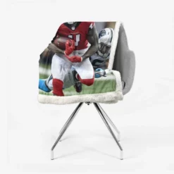 Julio Jones Popular NFL Football Player Sherpa Fleece Blanket 2